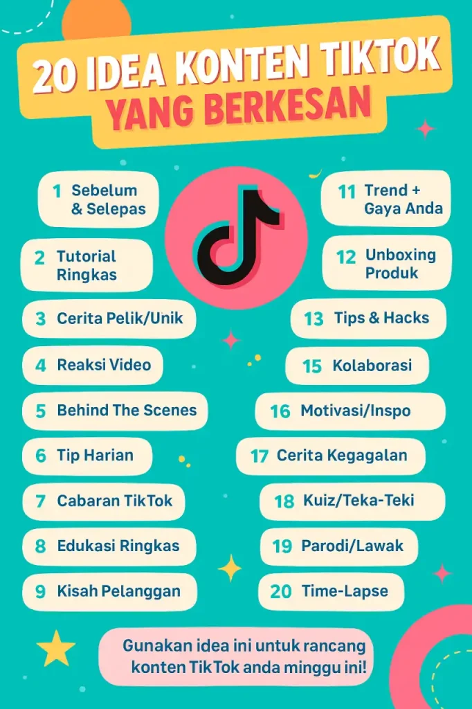 Idea Konten TikTok
