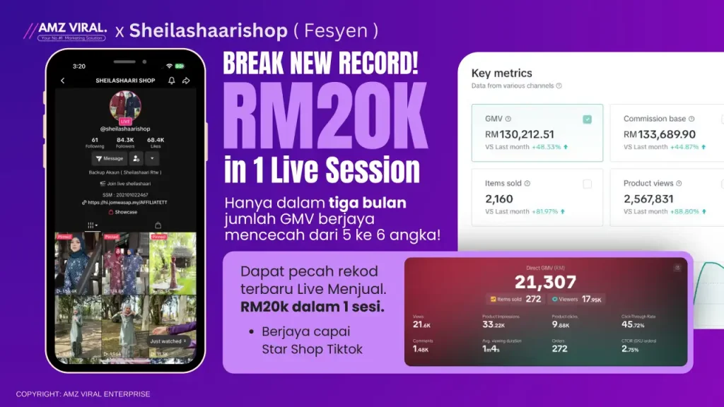 AMZ Viral - Portfolios