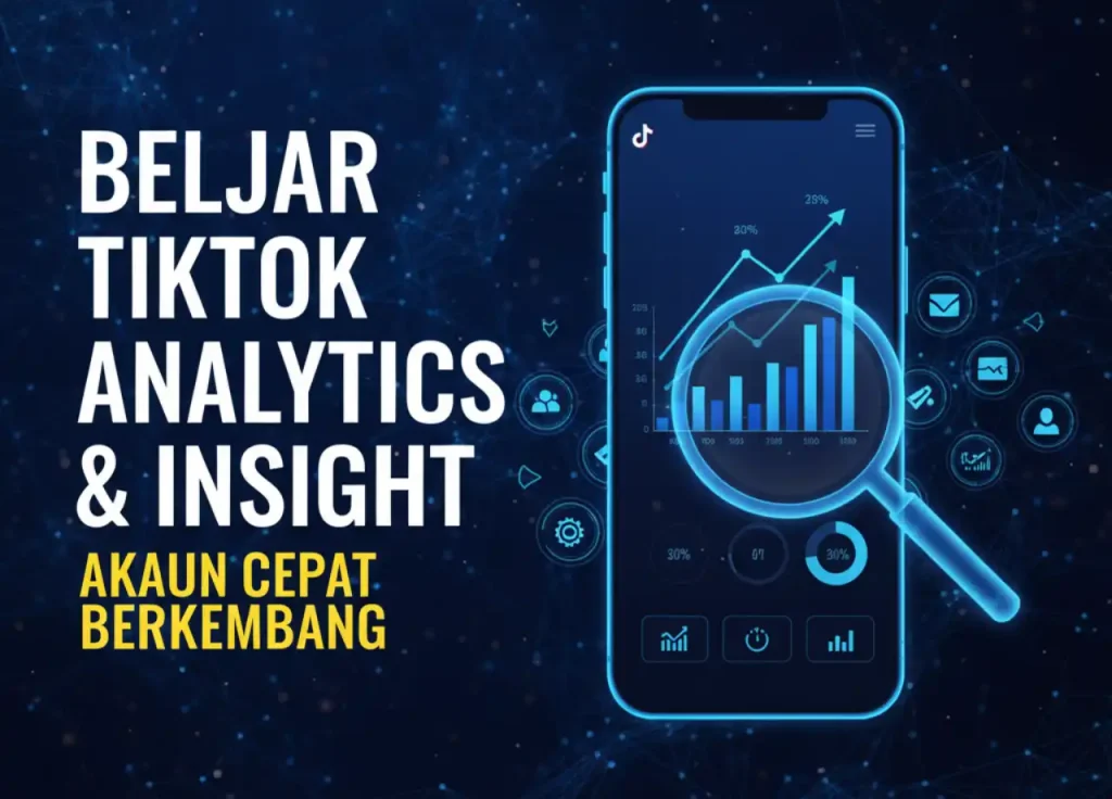 Belajar TikTok Analytics & Insight Akaun Cepat Berkembang