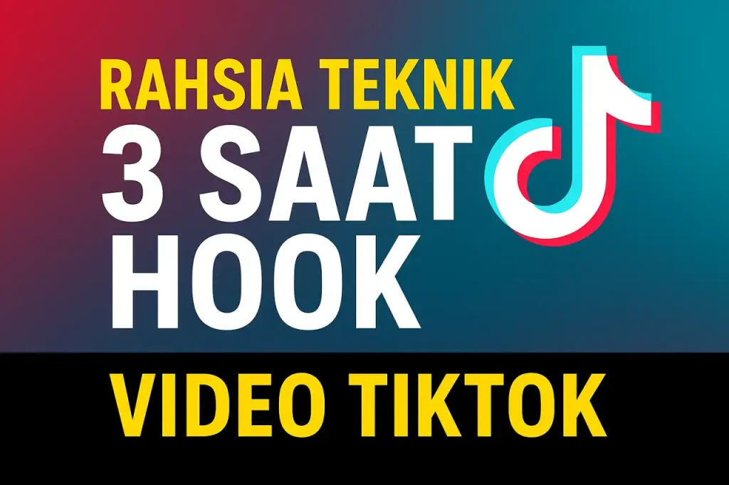 Rahsia Teknik Buat 3 Saat Hook Pertama Video TikTok