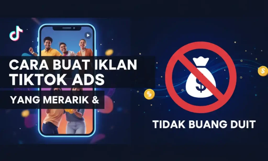 cara buat iklan tiktok ads menarik & tidak buang duit